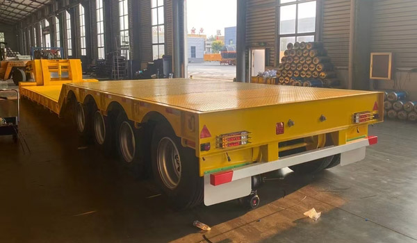 Removable Gooseneck Lowboy Trailer Removable Gooseneck Lowboy Trailer