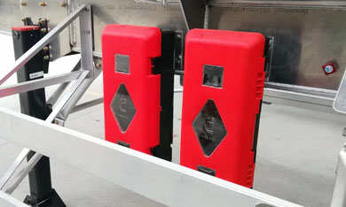 fire extinguisher with box fire extinguisher with box