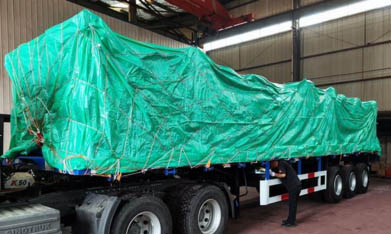 shipping container chassis for shipment shipping container chassis for shipment