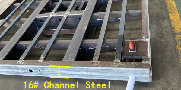 flatbed tractor trailer side beam flatbed tractor trailer side beam