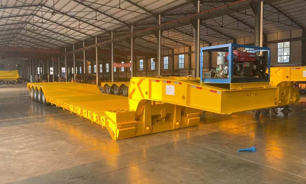 Removable Gooseneck Lowboy Trailer Removable Gooseneck Lowboy Trailer