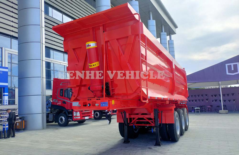 60 tons rear dump trailer 60 tons rear dump trailer