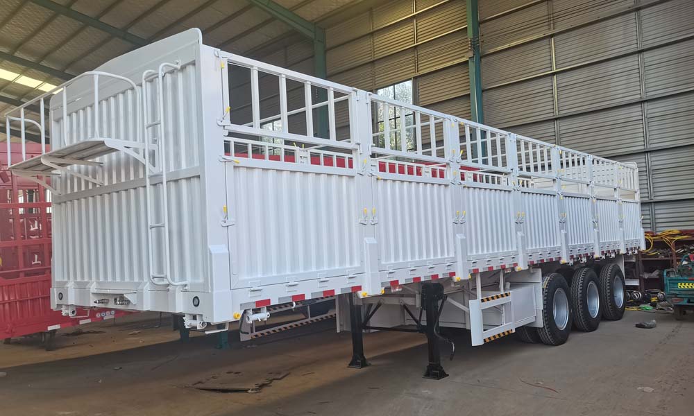 60 Tons Bulk Cargo Fence Trailer 60 Tons Bulk Cargo Fence Trailer