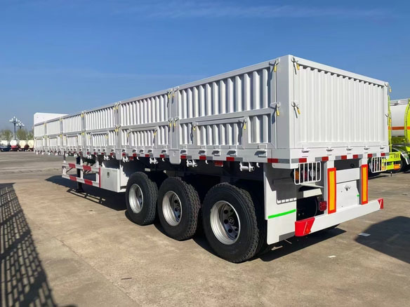 Drop side trailer Drop side trailer