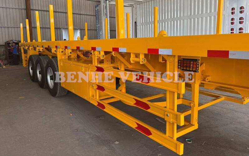 3 axles 13.5m flatbed trailer 3 axles 13.5m flatbed trailer