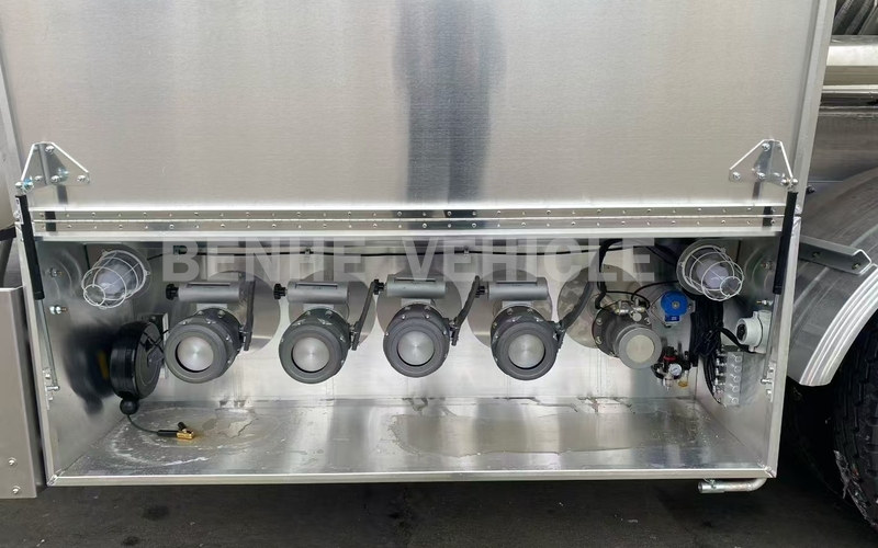 BENHE Aluminium tanker trailer BENHE Aluminium tanker trailer