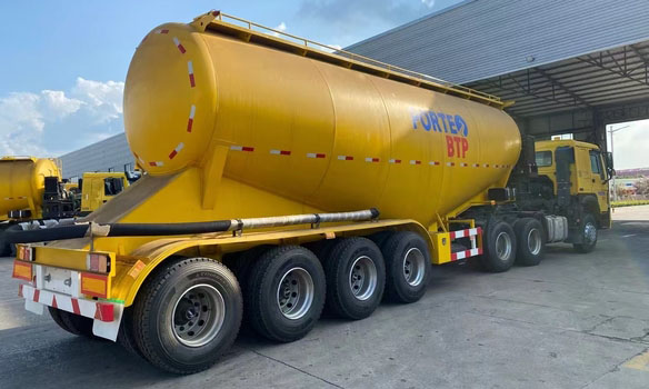 Cement Bulker Tanker Trailer Cement Bulker Tanker Trailer