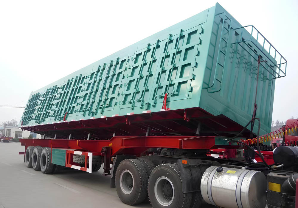 50 Tons Side Dump Trailer 50 Tons Side Dump Trailer