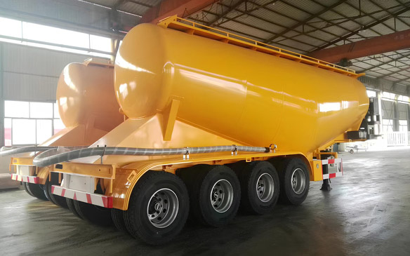 4 Axles Cement Tanker Trailer 4 Axles Cement Tanker Trailer