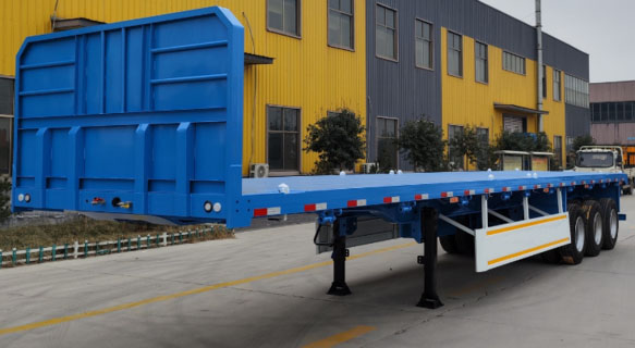 40 feet flatbed trailer with front board 40 feet flatbed trailer with front board