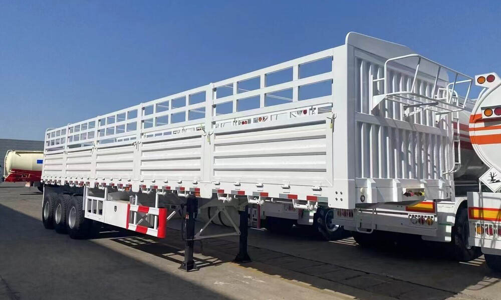 3 Axles Fence Truck Trailer 3 Axles Fence Truck Trailer