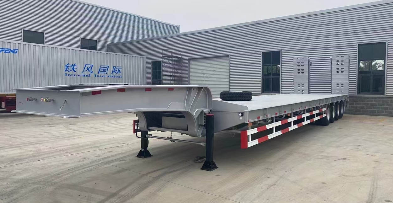 4 Axles Lowbed Trailer 4 Axles Lowbed Trailer