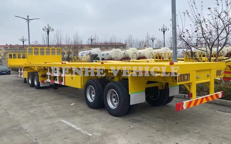 Flat deck superlink trailer Flat deck superlink trailer