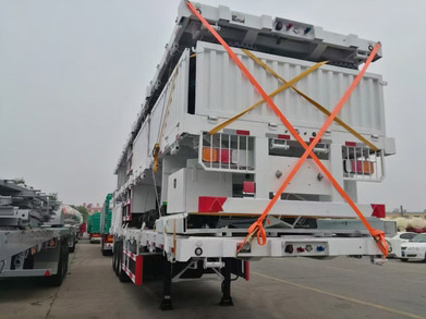 stake trailer for shipment stake trailer for shipment