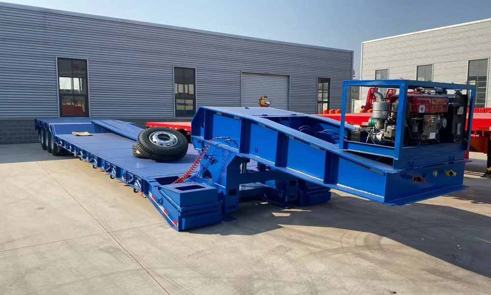 3 axles removable gooseneck lowboy trailer 3 axles removable gooseneck lowboy trailer