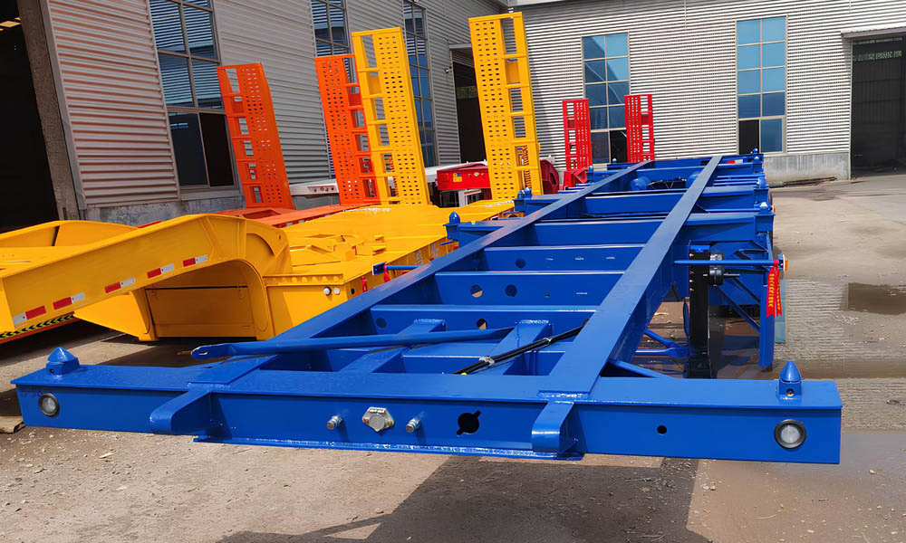 3 Axles Container Skeleton Trailer 3 Axles Container Skeleton Trailer
