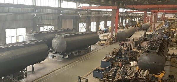 fuel tanker workshop Benhe vehicle factory