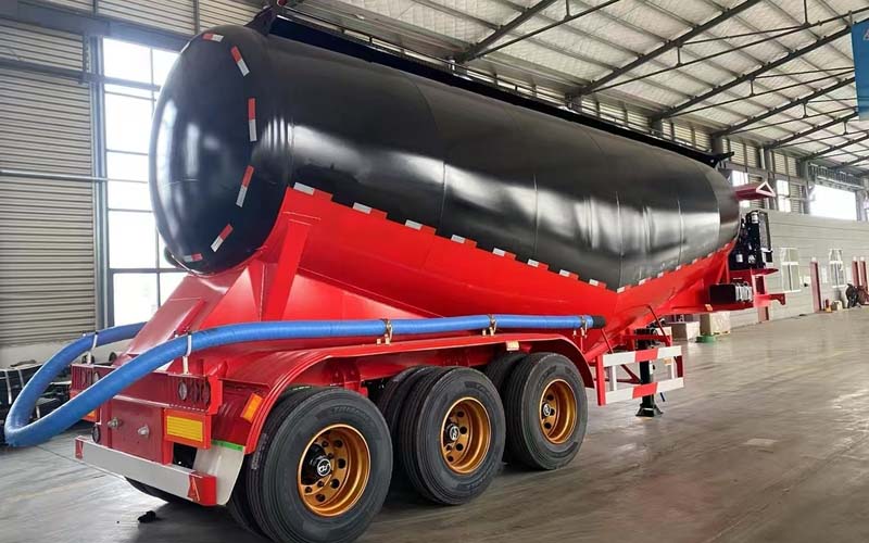 Bulk cement trailer working principle Bulk cement trailer working principle