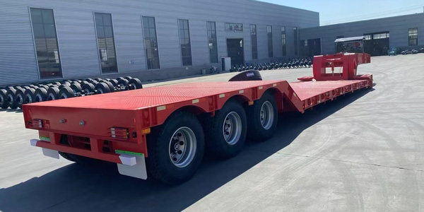 60 tons detachable gooseneck lowbed trailer 60 tons detachable gooseneck lowbed trailer