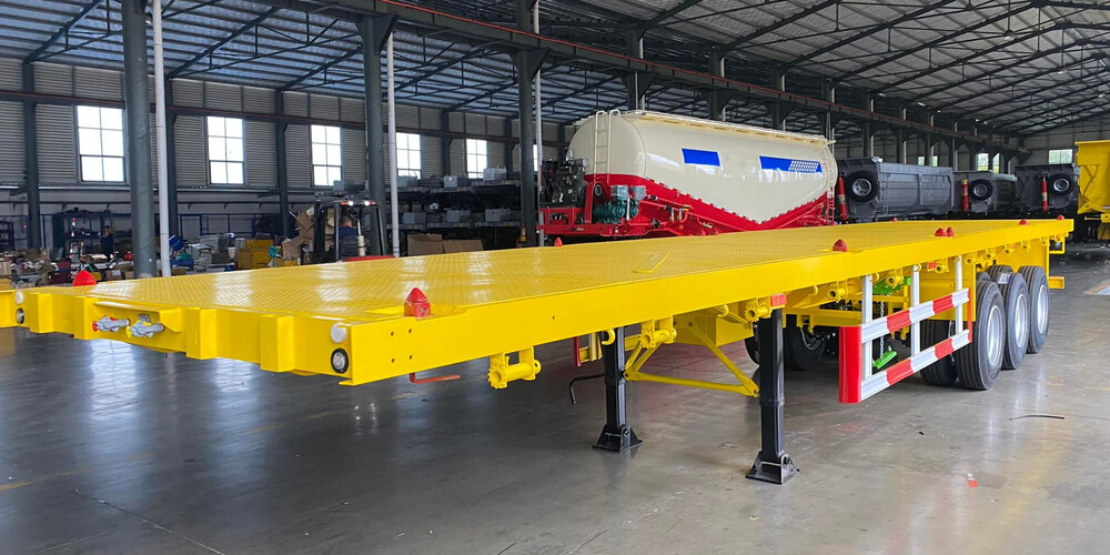 3 axles semi flatbed trailer 3 axles semi flatbed trailer