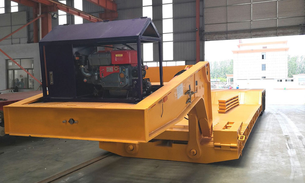 80T Detachable Lowboy Trailer 80T Detachable Lowboy Trailer