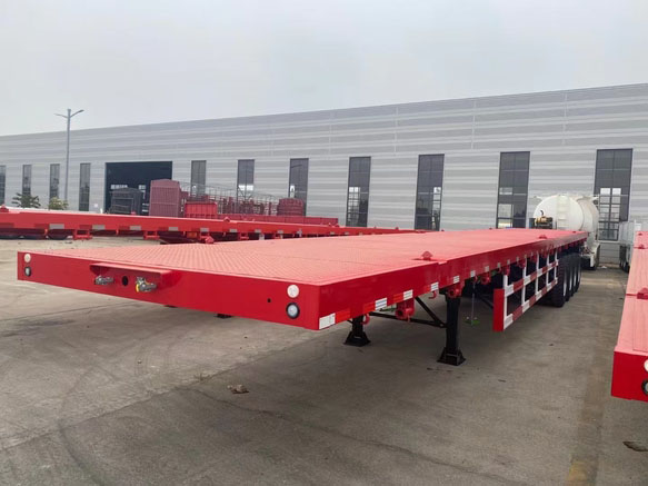 4 Axles Flatbed Trailer 4 Axles Flatbed Trailer