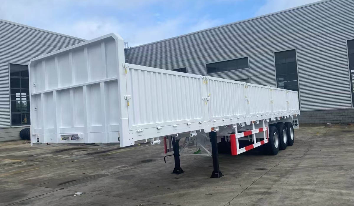 3 Axles 60 Ton Drop Side Trailer 3 Axles 60 Ton Drop Side Trailer