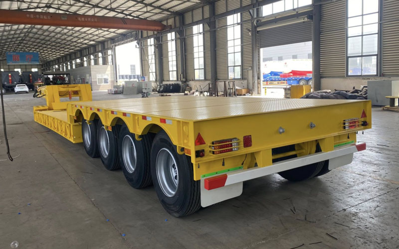 4-axle detachable gooseneck lowboy trailer 4-axle detachable gooseneck lowboy trailer