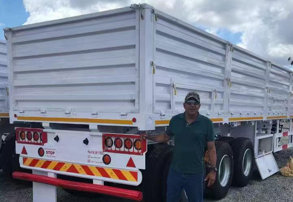 Drop side trailer Drop side trailer