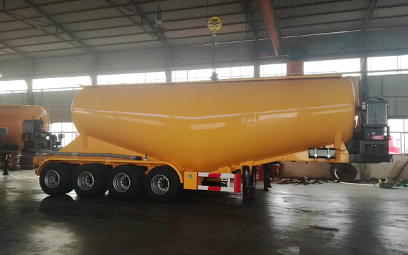 4 Axles 40CBM Cement Tanker Truck trailer 4 Axles 40CBM Cement Tanker Truck trailer
