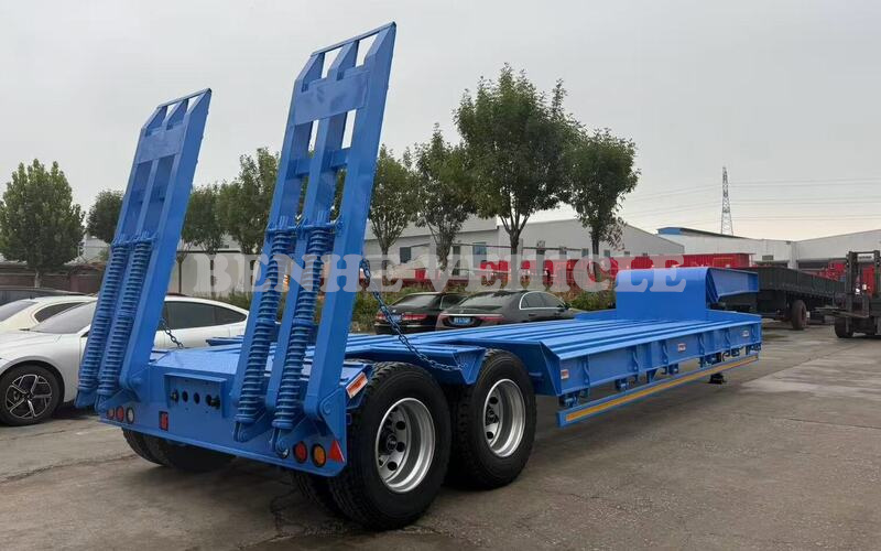 2 axles lowbed trailer 2 axles lowbed trailer
