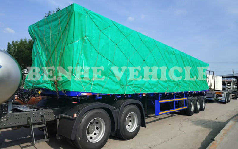 3 axle flatbed trailer for shipment 3 axle flatbed trailer for shipment