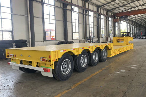 4 axles detachable gooseneck lowboy trailer 4 axles detachable gooseneck lowboy trailer