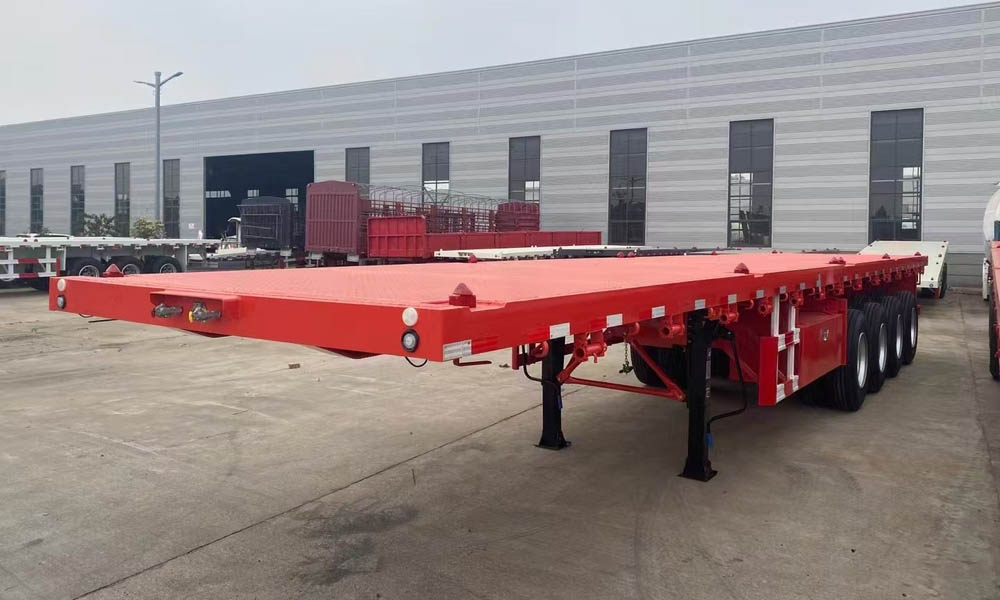 4 Axles Flatbed Trailer 4 Axles Flatbed Trailer