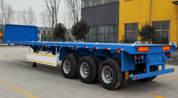 3 axles flatbed container trailer 3 axles flatbed container trailer