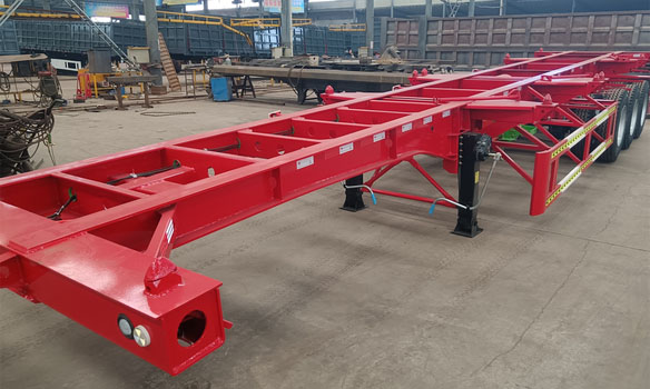 3 Axles 40ft Shipping Container Chassis 3 Axles 40ft Shipping Container Chassis