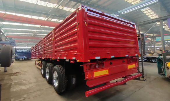 40 foot side wall cargo trailer