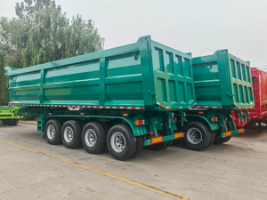 4 Axles 100 Tons End Dump Semi Trailer