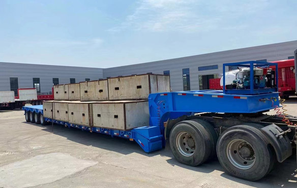 Removable Gooseneck Lowbed Trailer