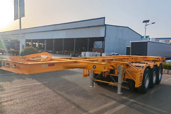 3 Axle Container Chassis Trailer
