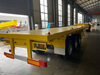 3 Axles Semi Flatbed Trailer