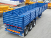 40T Flatbed Trailer with Side Board 