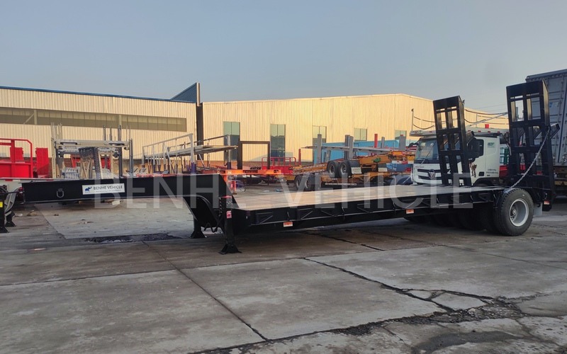 BENHE one line two axle lowbed