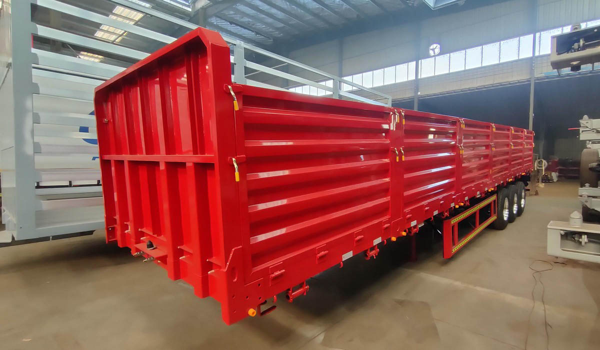 50 tons side wall semi trailer 