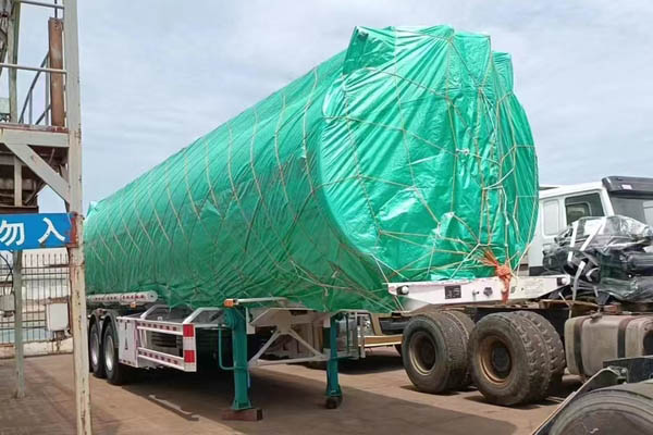 Tanker trailer for shipment