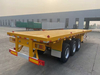 3 Axles Semi Flatbed Trailer