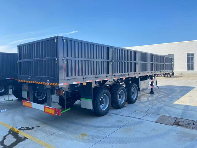 80 Ton Drop Side Trailer 