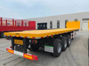 40ft Container Flatbed Trailer With Front Board