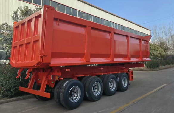 Semi dump trailer 