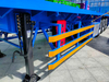 Super Single Tire Flatbed Trailer With Air Suspension 